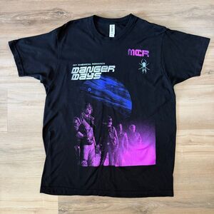 My Chemical Romance Danger Days Album Cover Black Shirt Size Large MCR Emo Alt